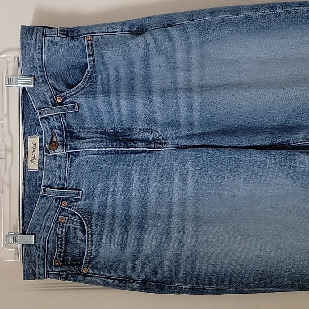 Madewell Size 29 "The Slouchy Boyjean" Denim Blue Jeans, Exc. Used Condition - Picture 11 of 13